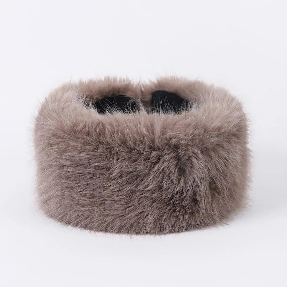 Chic Plush Winter Headband for Women