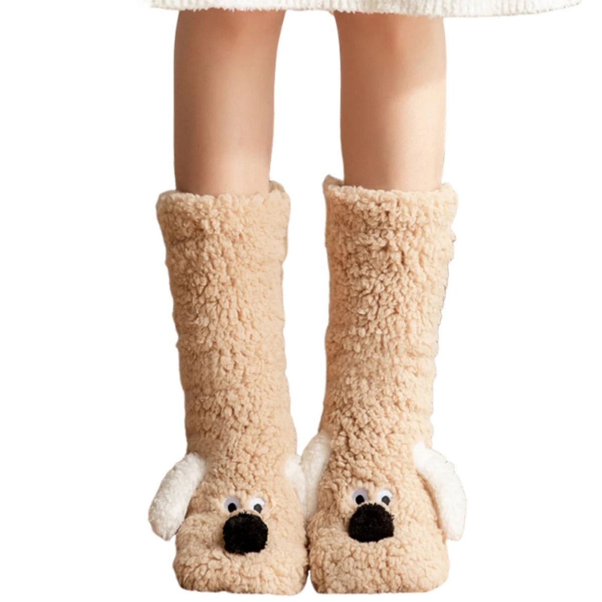 Adorable Canine-Themed Cozy Winter Leg Warmers