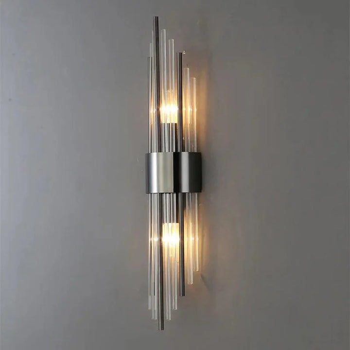 LED Wall Light with Crystal Design