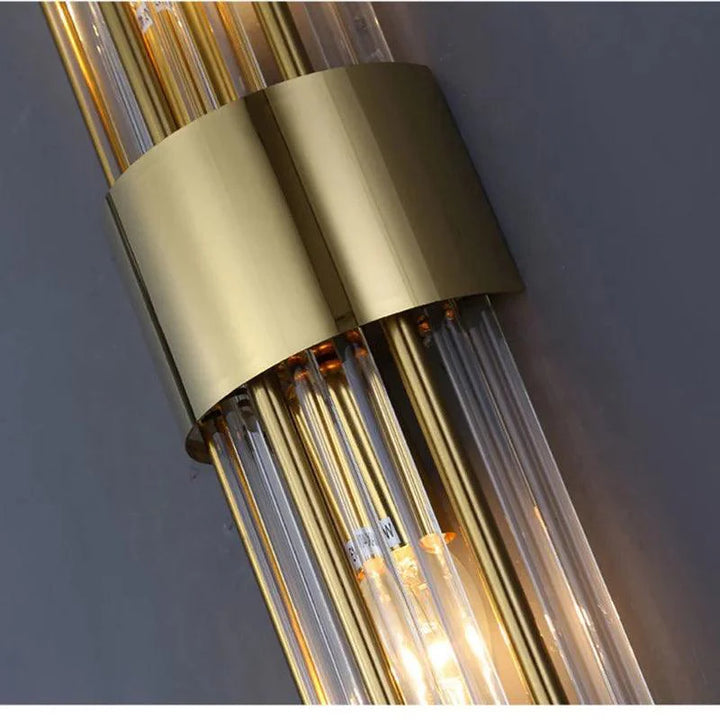 LED Wall Light with Crystal Design
