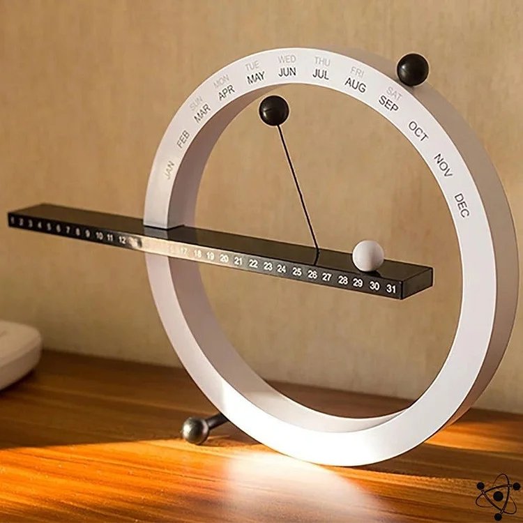 Magnetic Calendar with Silent Function - Everlasting Design