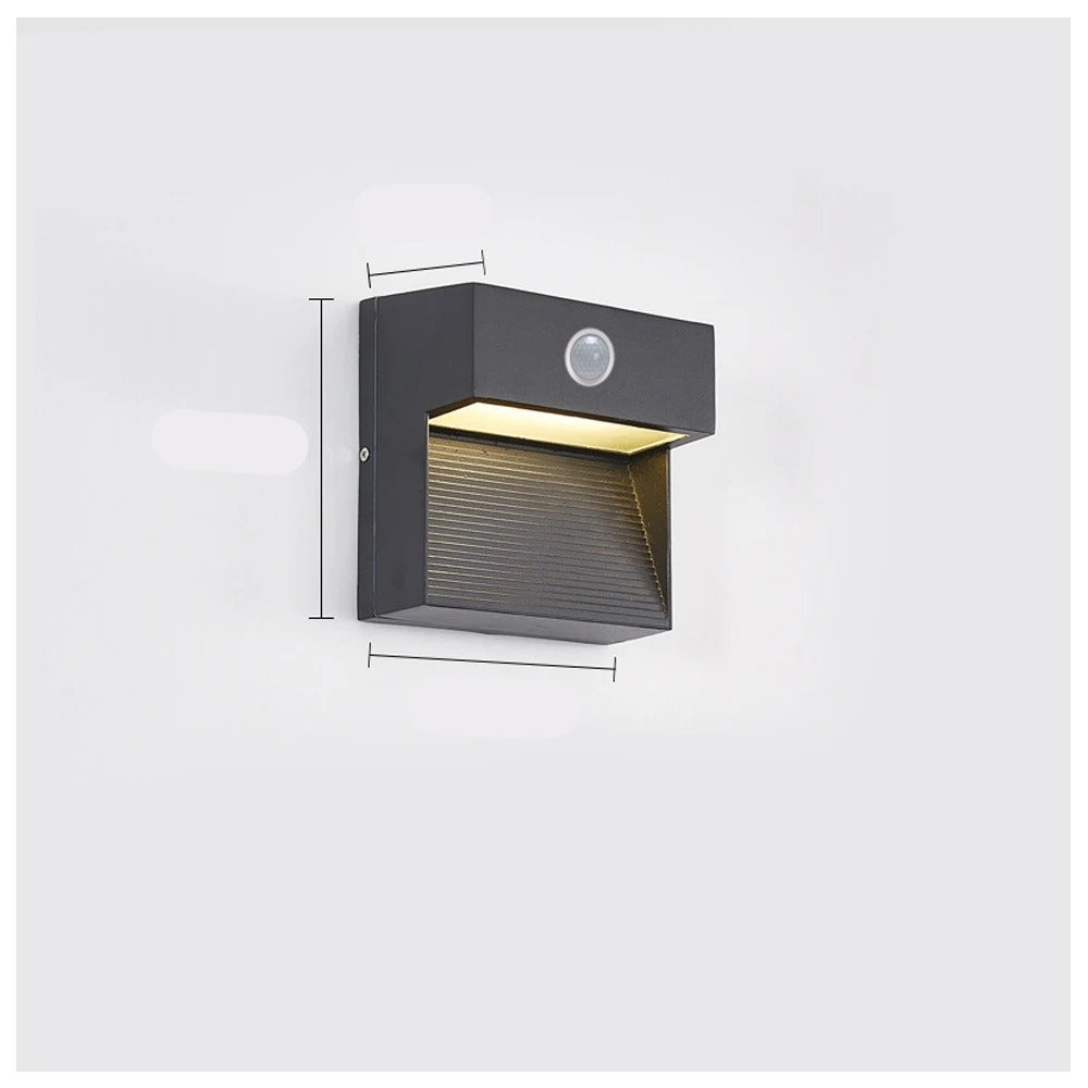 Outdoor LED Motion-Activated Step Light for Safe Navigation