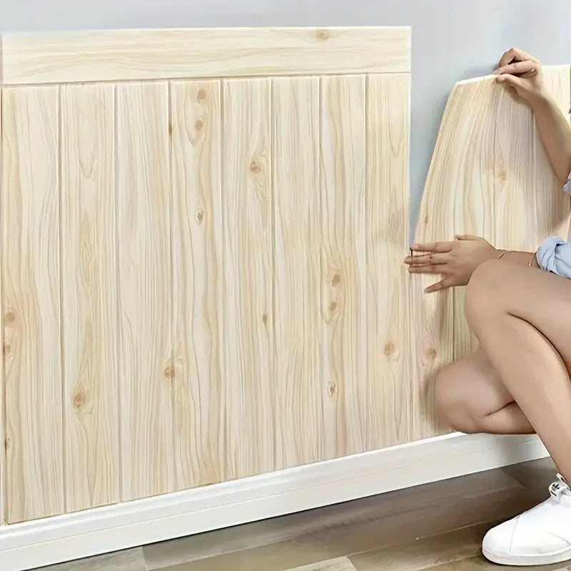 Rustic Charm Peel & Stick Waterproof Wall Coverings