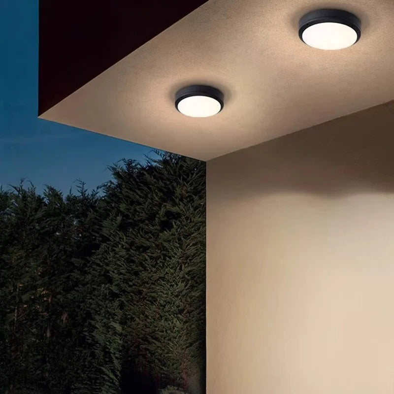 Weatherproof LED Ceiling Fixture for Outdoor Spaces