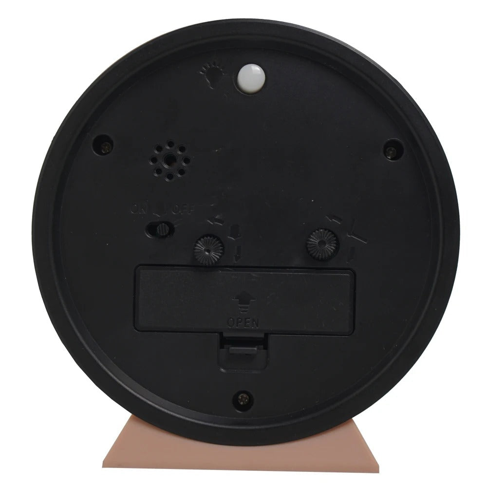 Serene Timekeeper: Silent Alarm Clock with Elegant Design