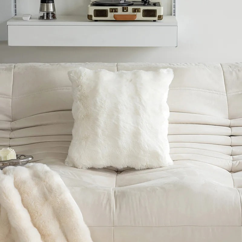 Luxurious Square Pillow Cover for Elegant Home Decor