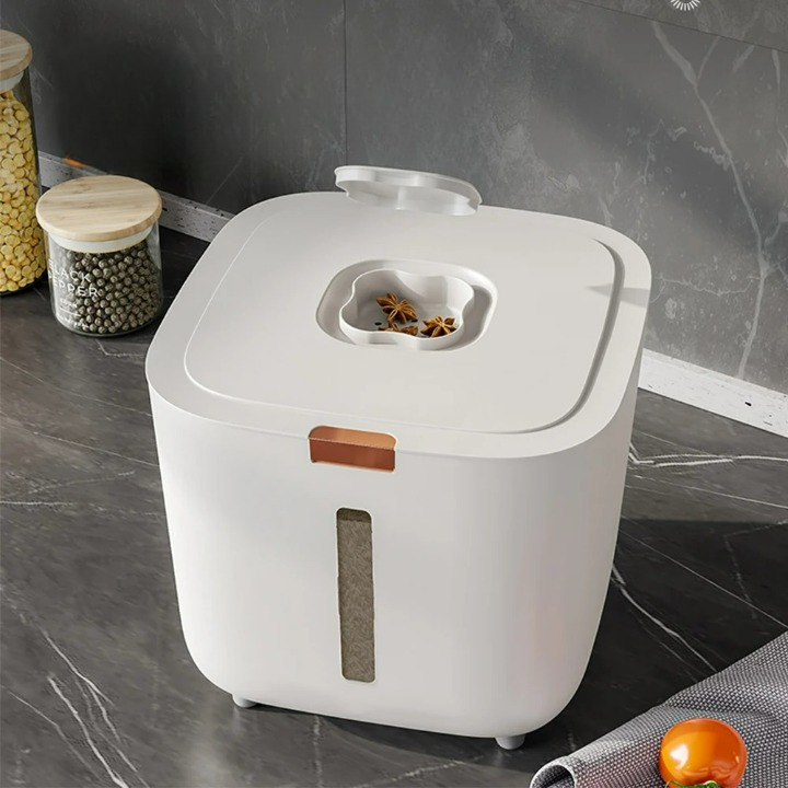 Grain Storage Container with Lid for 5–10 kg