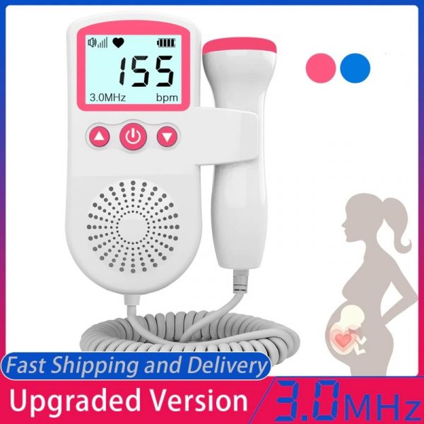 Heartbeat Harmony Fetal Monitor – 3MHz Probe with LCD & Audio
