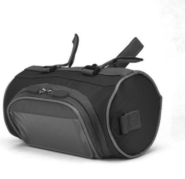 Versatile Touchscreen Bicycle Handlebar Organizer