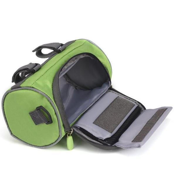 Versatile Touchscreen Bicycle Handlebar Organizer