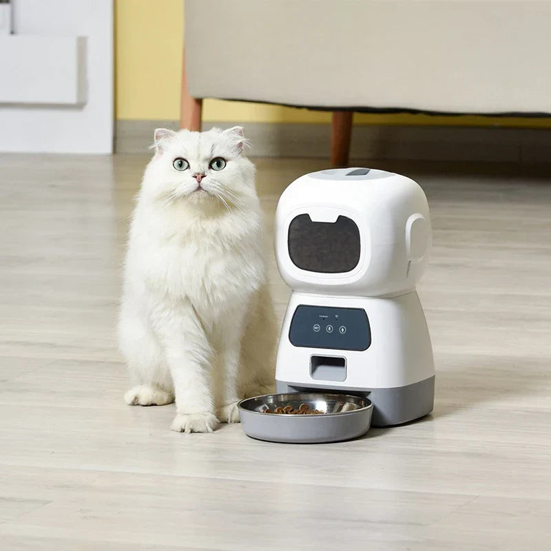 Intelligent Pet Food Dispenser for Cats and Dogs