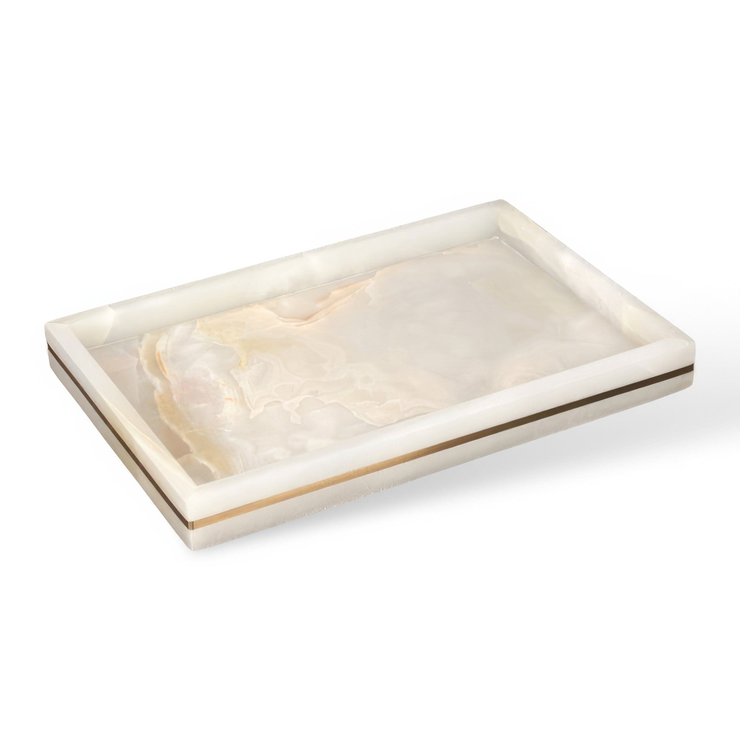 Sleek Marble-Inspired Cup with Elegant Gold Trim for Bathrooms