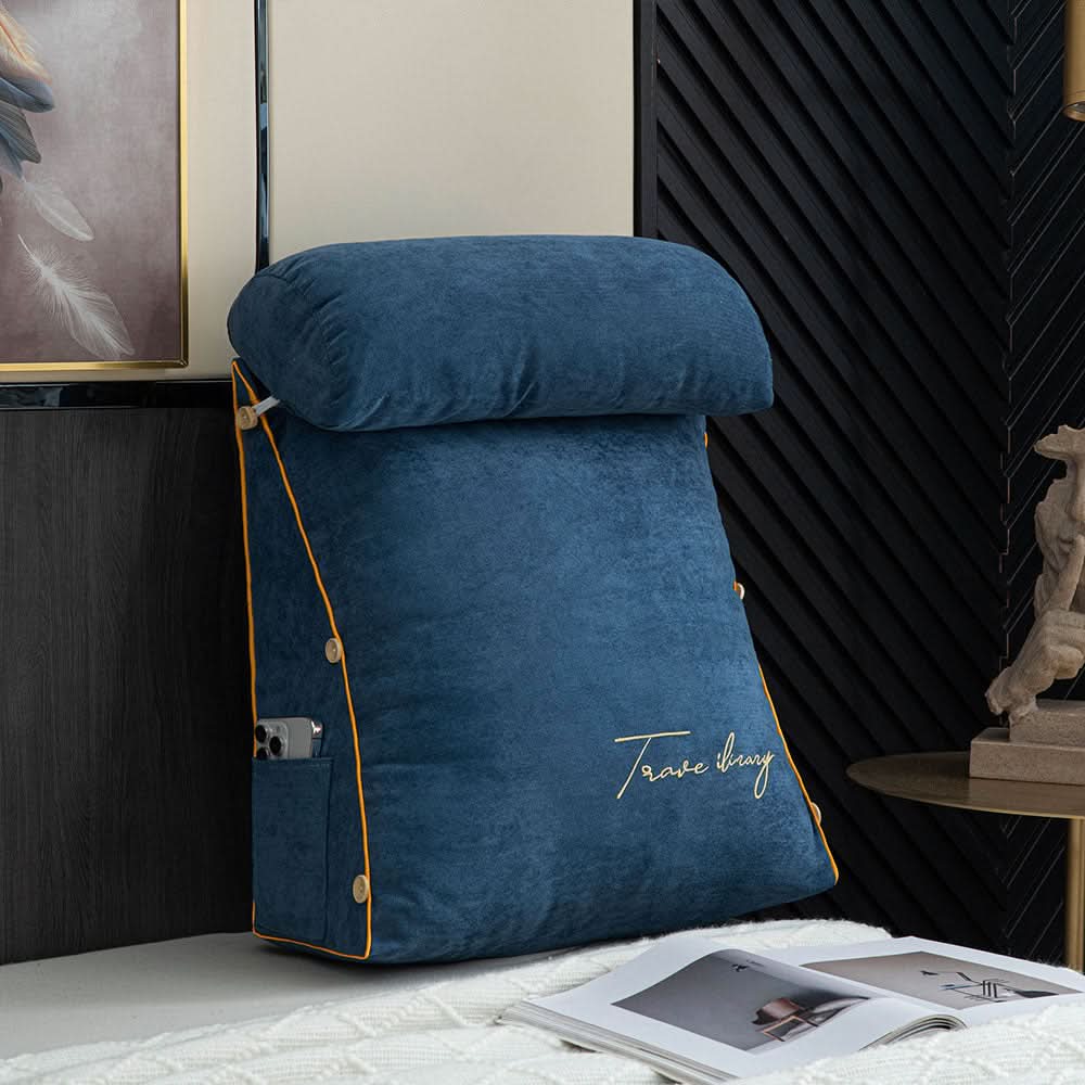 CozyNest – Premium Support Pillow for Reading and Relaxation