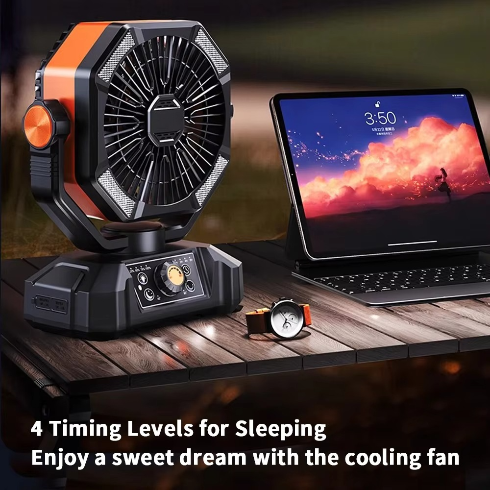 Compact Outdoor Comfort Fan for Camping Adventures