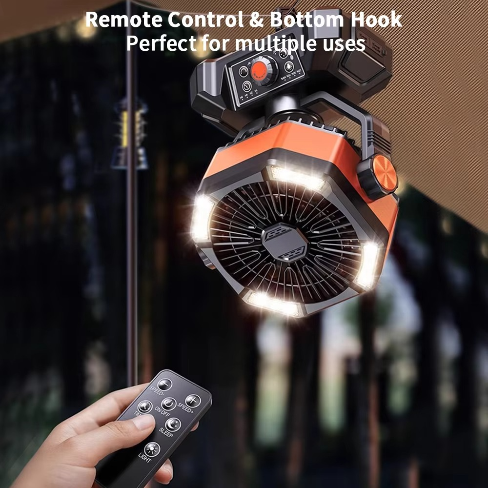 Compact Outdoor Comfort Fan for Camping Adventures