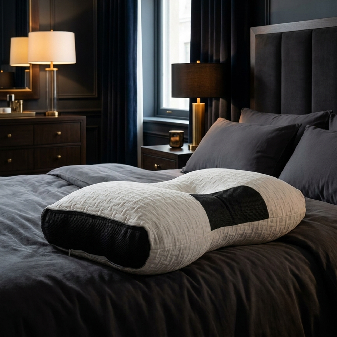 ErgoDream – Versatile Neck Support Pillow for Sleepers