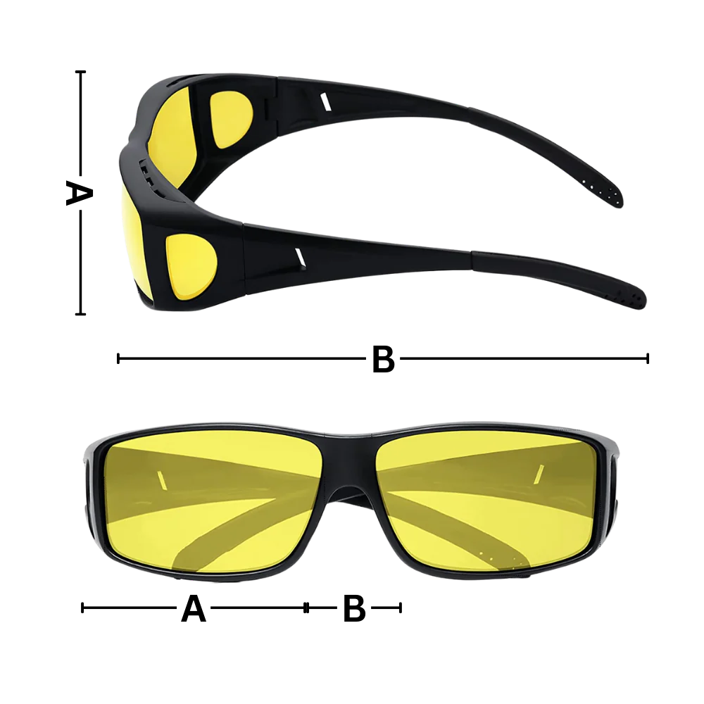 Enhanced Night Vision Driving Glasses for Safer Journeys