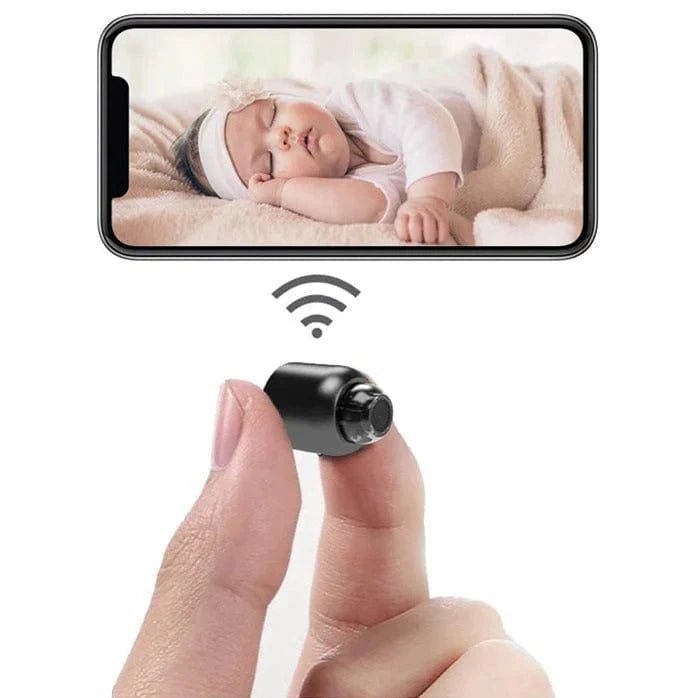 Compact Wireless Security Camera with Night Vision Functionality