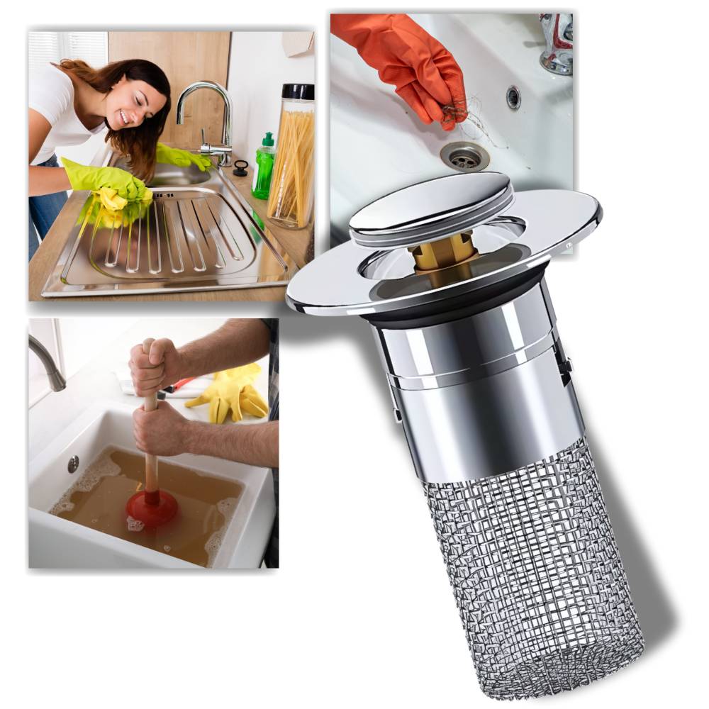 Ultimate Sink Stopper for Odor and Pest Protection