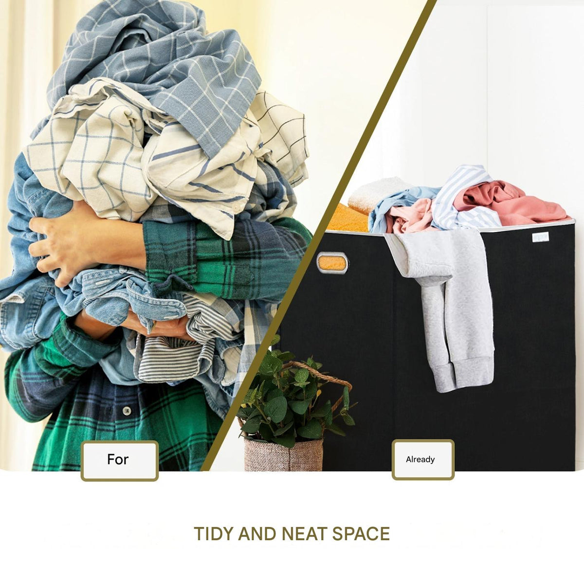 Washing Machine with Lid – 3 Compartments