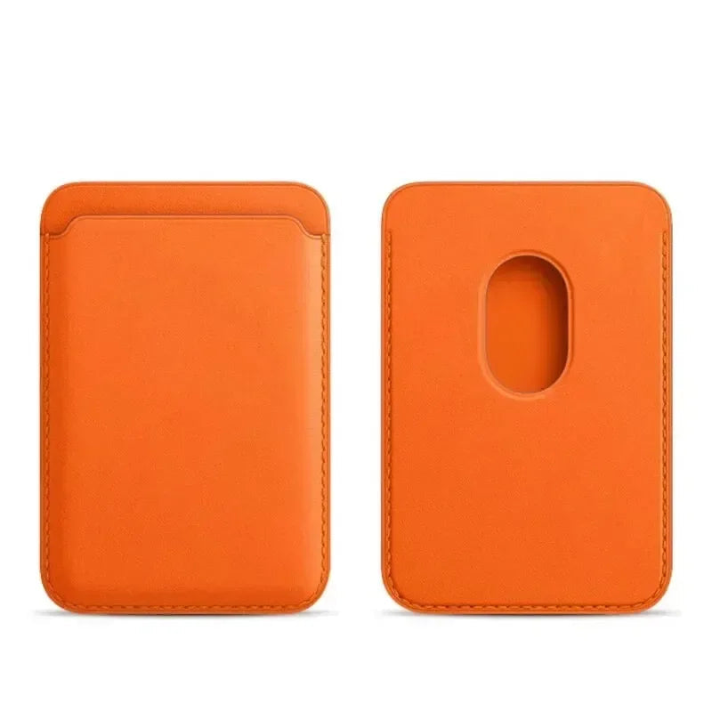 Magnetix Slim Card Wallet – 16-Magnet PU Leather Phone Accessory for iPhone 12-15