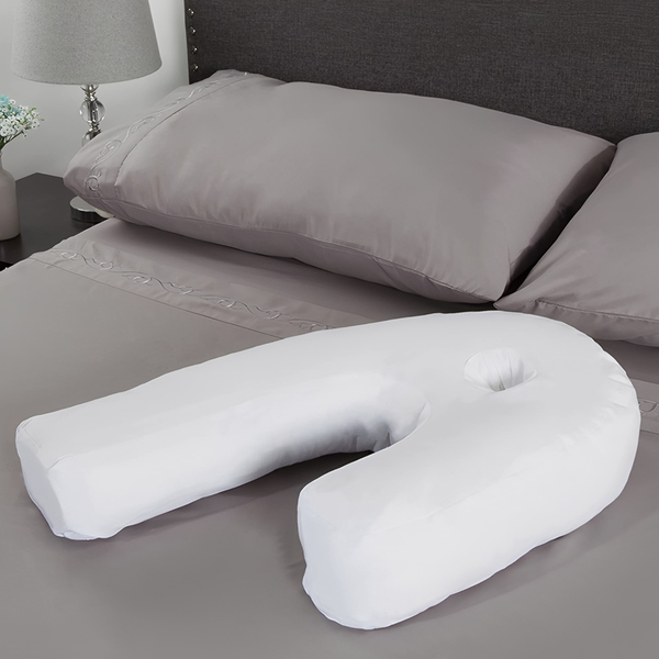 ComfortFit Side Sleeper Pillow with Ear Comfort Design