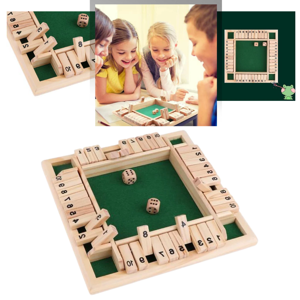 Classic Pine Dice Challenge for Family Fun