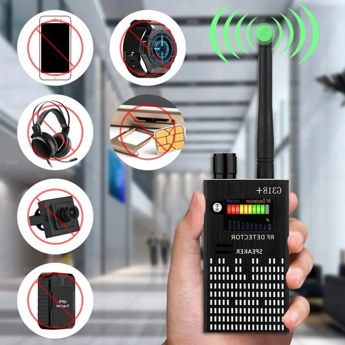 Privacy Guardian: Advanced RF Bug & Camera Detector