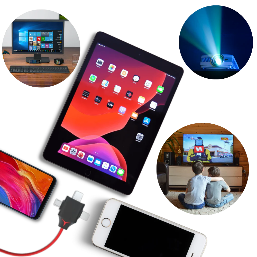 Universal HDMI Adapter for Smartphones and Tablets
