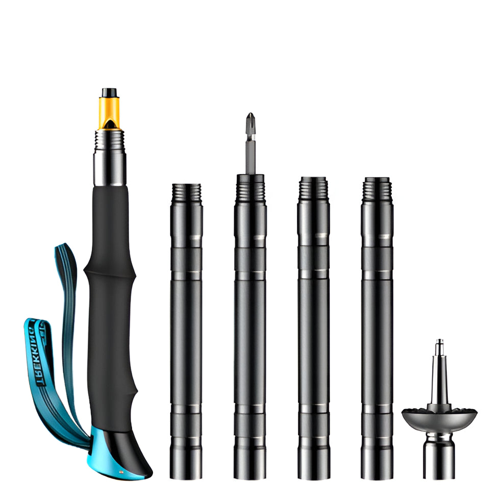 All-Terrain Survival Trekking Staff - Essential Outdoor Tool