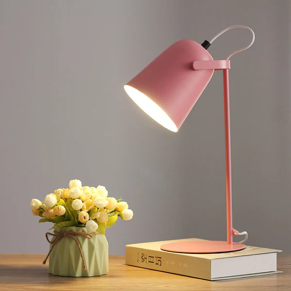 Charming Colorful Bucket Table Lamp for Modern Interiors