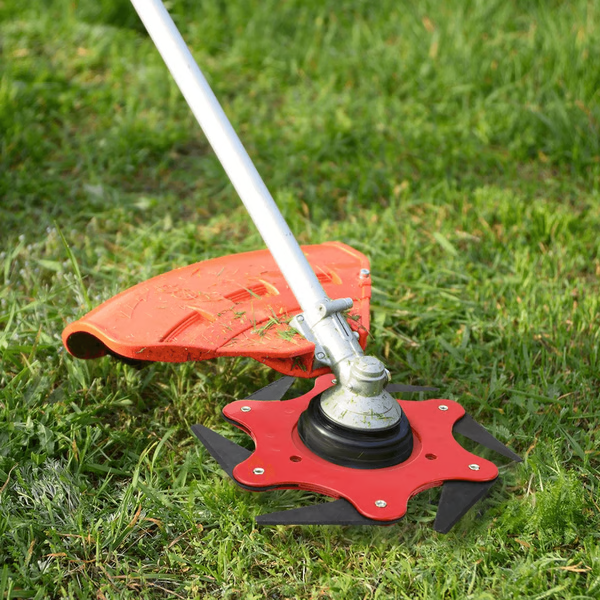 Precision 6-Blade Trimmer Attachment for Effortless Weeding