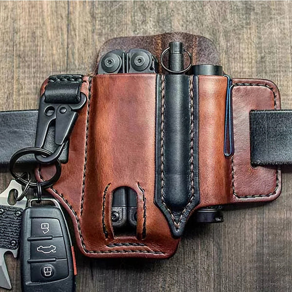 Adventure Ready Leather Utility Belt Bag