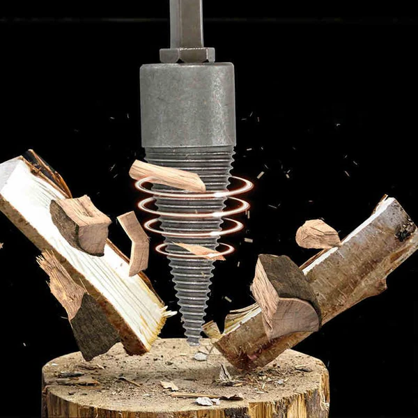 Effortless Wood Splitting Drill Bit for Quick Results
