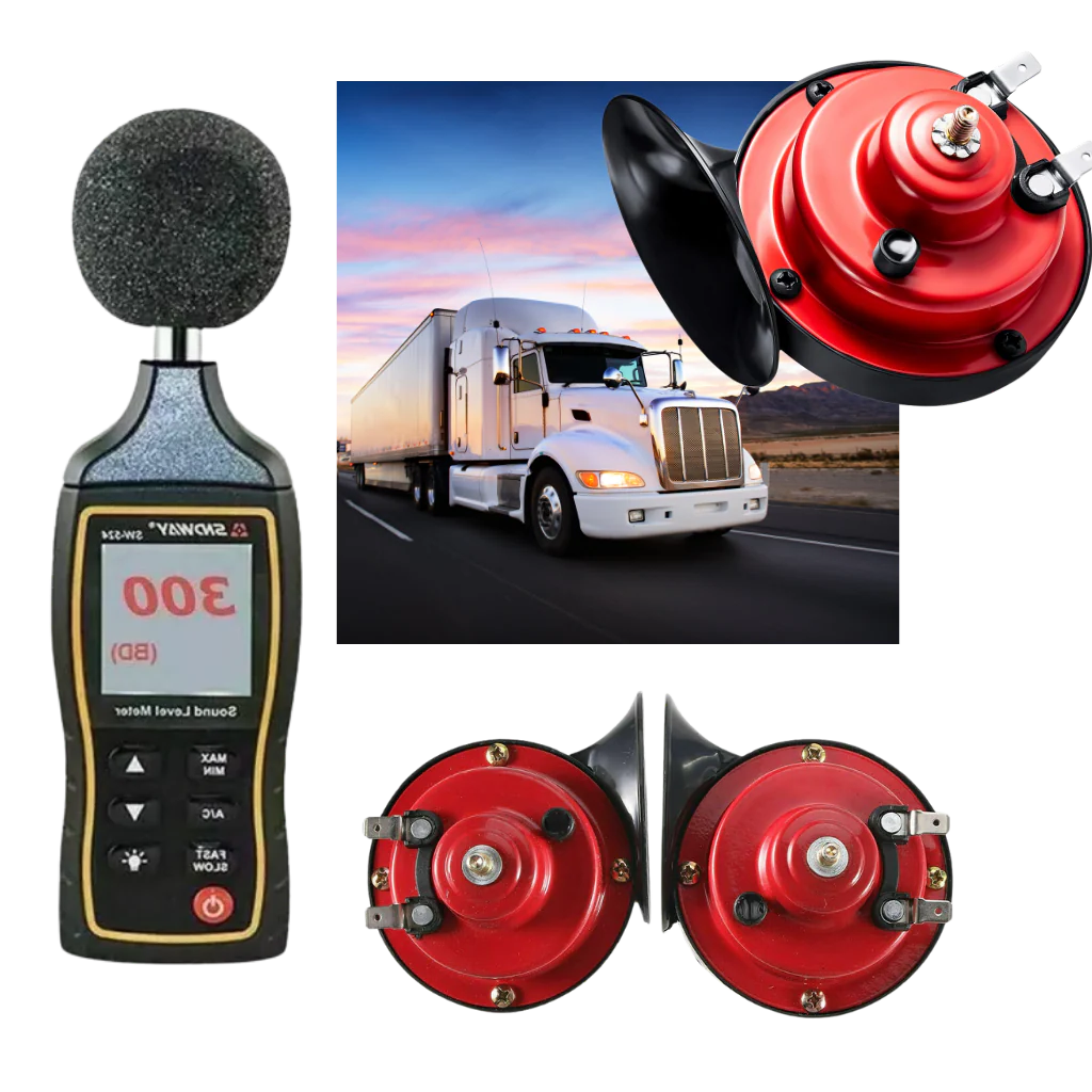 High-Volume Electric Horn for Cars and Trucks