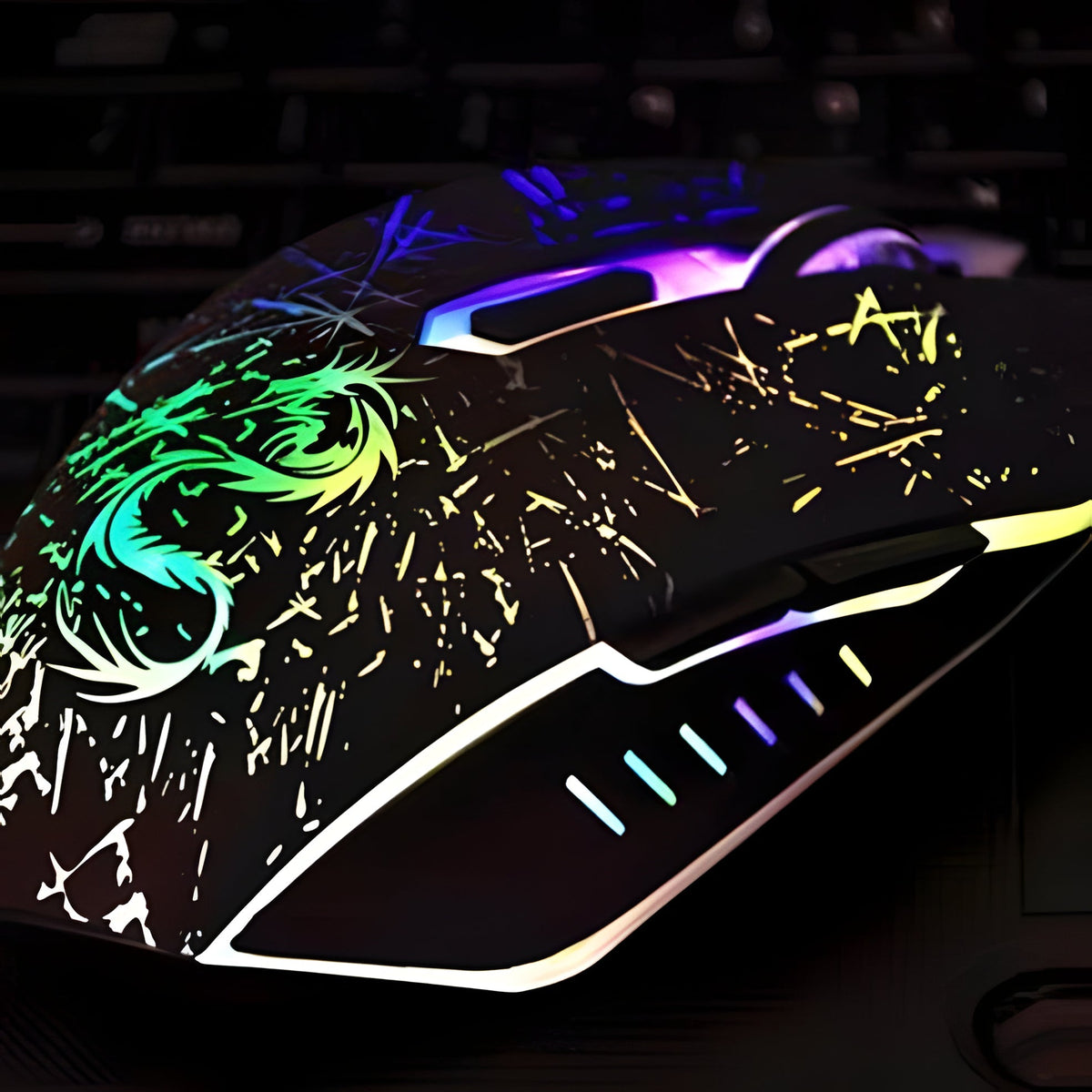 Inferno Fury Gaming Mouse - 3200 DPI Precision