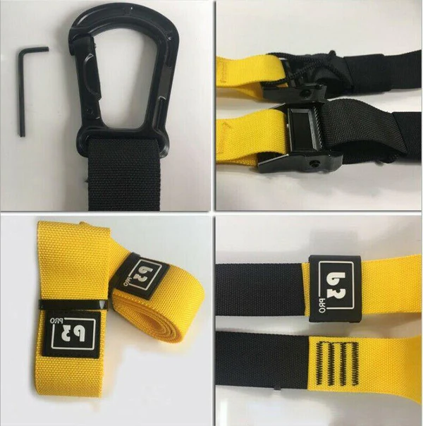 Versatile Bodyweight Training Straps for Home Workouts