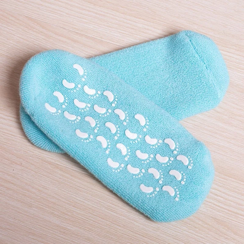 Revitalizing Foot Treatment Socks with Moisture Gel