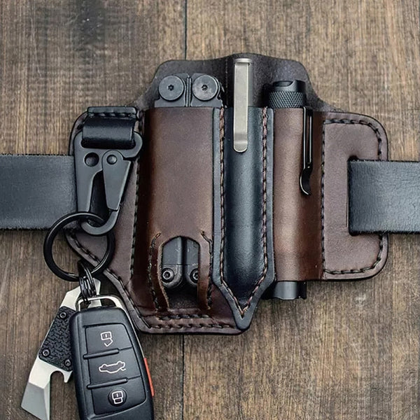 Adventure Ready Leather Utility Belt Bag