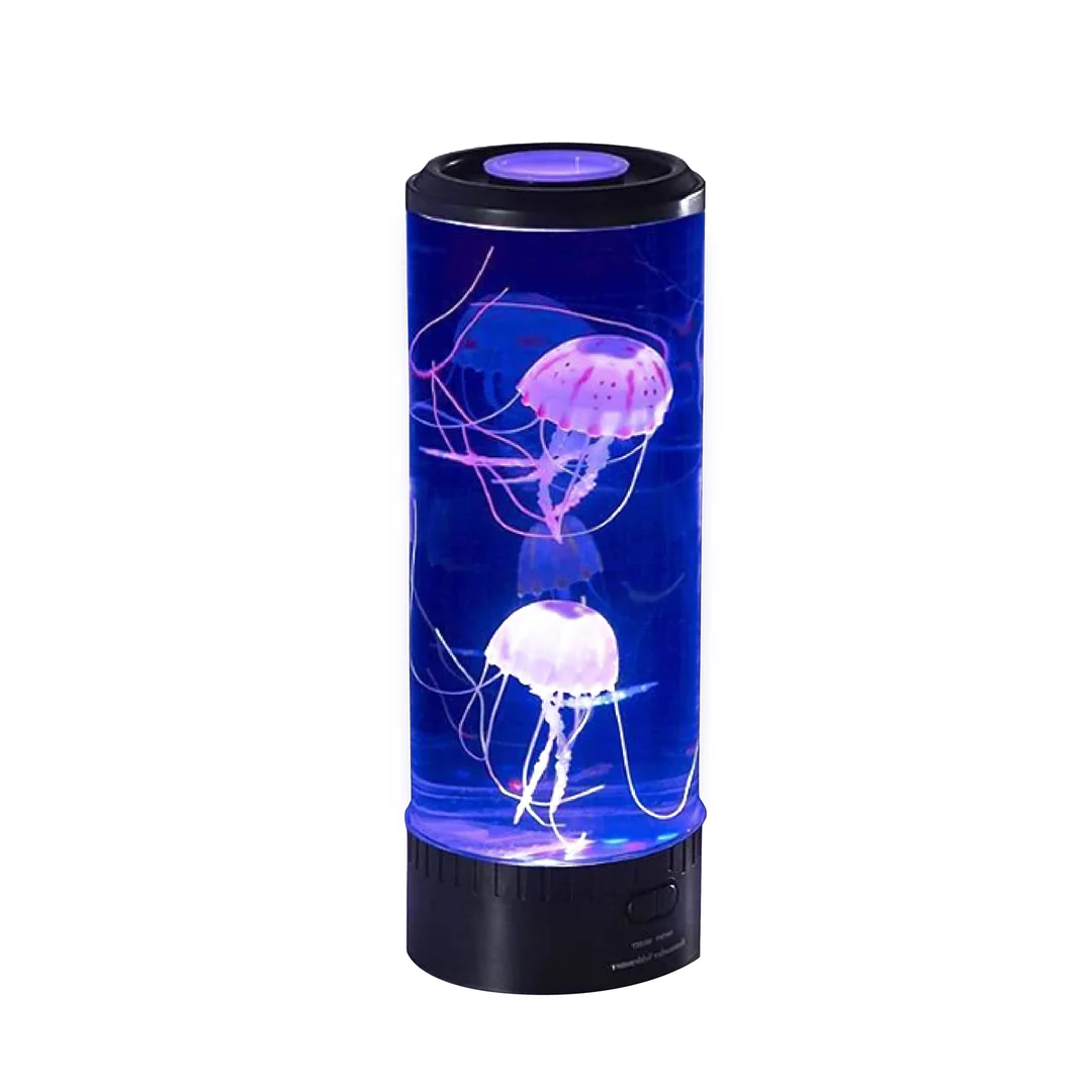 Mesmerizing Aquatic LED Mood Light with Color-Changing Jellyfish