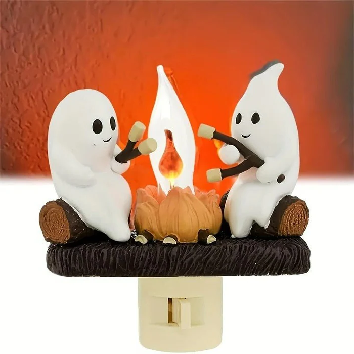 Spooky Glow Campfire Lantern - Enchanting Night Light