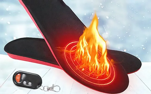 Rechargeable Heated Insoles for Cozy Comfort