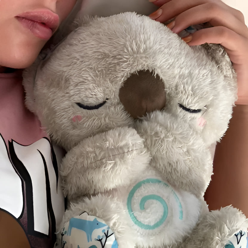 Calm Companion Plush Toy with Soothing Sounds and Lights