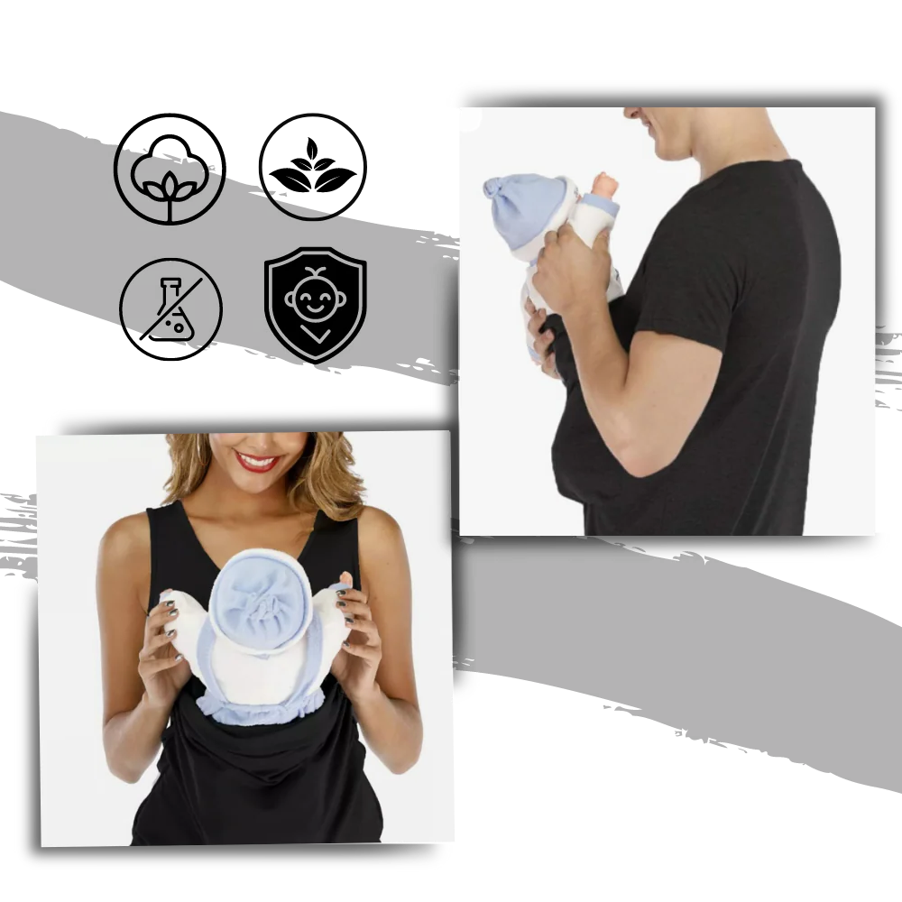 Comfort-Driven Bonding T-Shirt for Parents and Infants