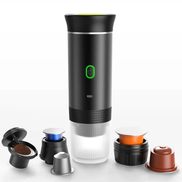 Versatile Espresso Maker - 3-in-1 Portable Coffee System
