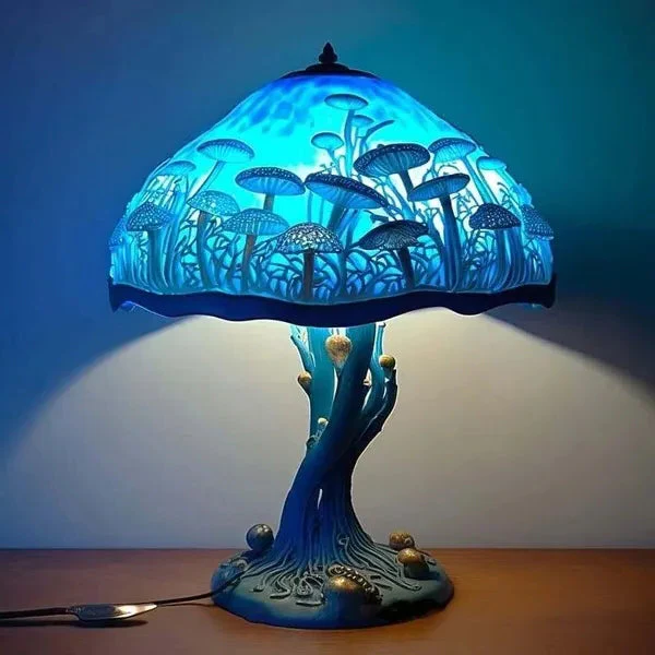Vibrant Mosaic Table Lamp for Enchanting Spaces