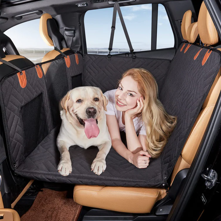 Ultimate Dog Car Seat Protector with Comfort Base