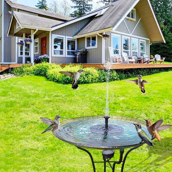 Eco-Friendly Solar Fountain Pump for Your Garden Oasis