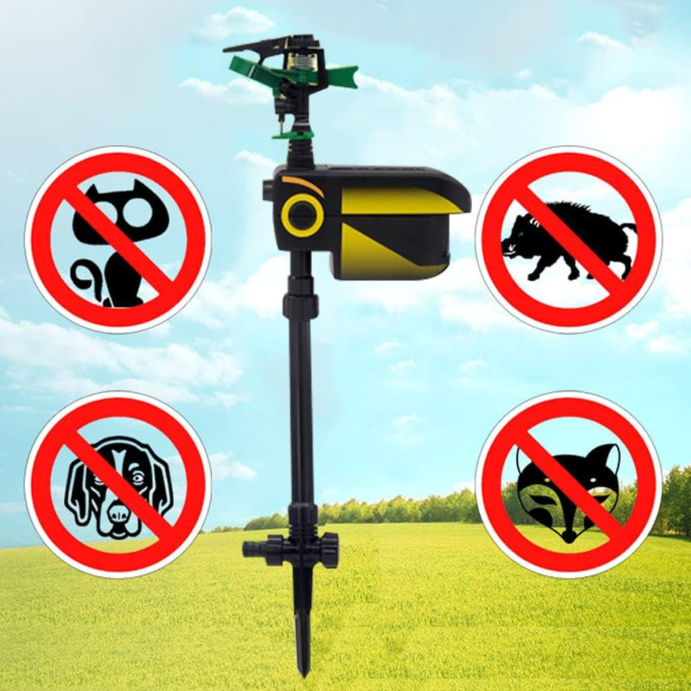 Smart Motion-Activated Animal Defense Sprinkler System
