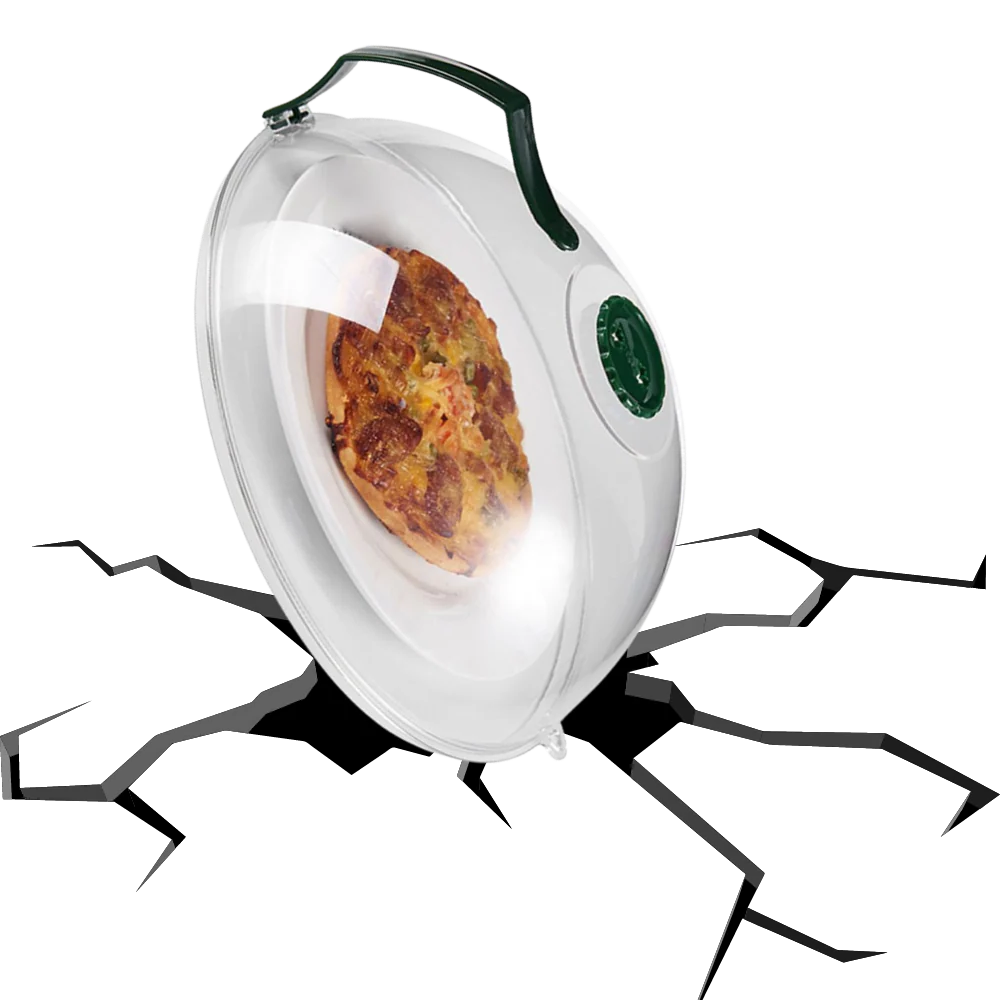 SplashGuard Microwave Shield for Clean Cooking